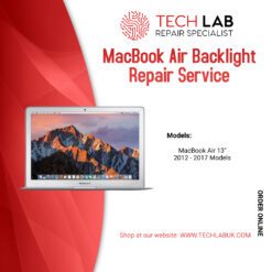 MacBook Air 13" 2012 - 2017 Backlight Repair Service