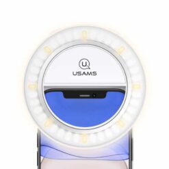 Mini Selfie Ring Light USB chargeable adjustable colour temperature & brightness