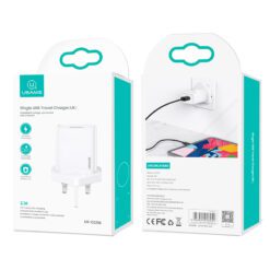 Usams Single USB Travel Wall Charger（UK）
