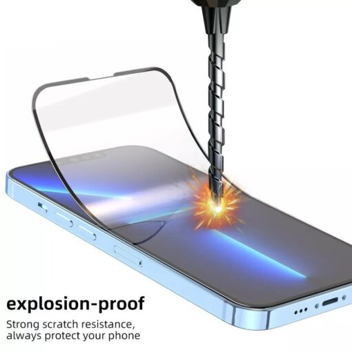 iPhone 8 Plus 100D King Kong Anti Shock Nano Ceramic HD Clear Screen Protector - Image 3