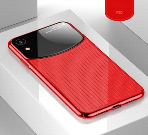 Usams Back Case For iPhone X Red & Black Full Protection