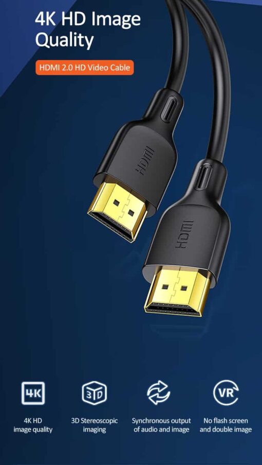 Usams HDMI HD Video Cable 1.8m / 3m - Image 3