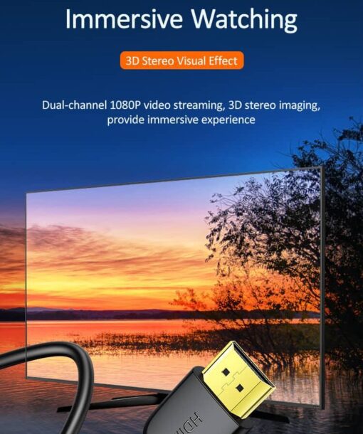 Usams HDMI HD Video Cable 1.8m / 3m - Image 5