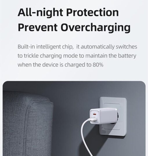 Usams Lightning Charging & Data Cable For iPhone Fast Charge 2M / 3M - Image 4