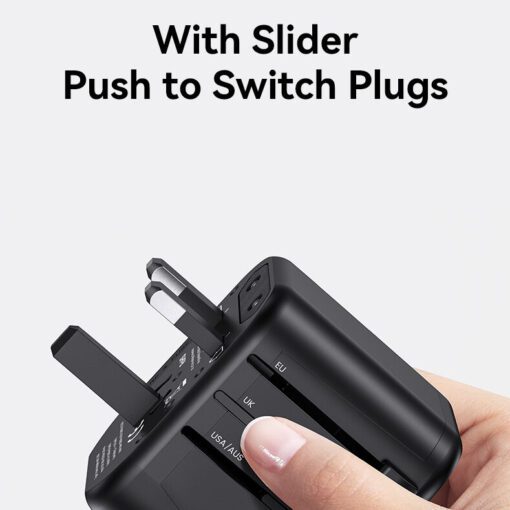 Usams Dual USB Universal Travel Charger (US/AU/EU/UK) - Image 6