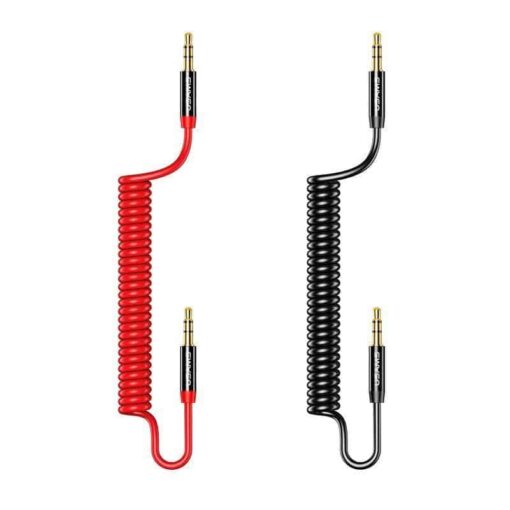 USAMS Aux Media Cable Spring Audio 3.5mm to 3.5 mm - Image 4