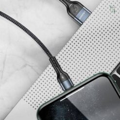 USAMS US-SJ448 U55 Aluminum Alloy Braided Charging / Data Cable