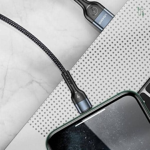 USAMS US-SJ448 U55 Aluminum Alloy Braided Charging / Data Cable
