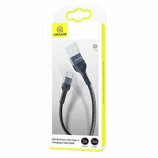 USAMS US-SJ448 U55 Aluminum Alloy Braided Charging / Data Cable - Image 2