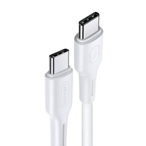 USAMS US-SJ459 U43 Type-C to Type-C 100W PD Quick Charge Data Sync Charging Cable 1.2m