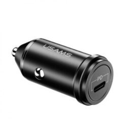 USAMS 18W Mini Fast Car Charger C14 Type C Port PD3.0