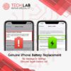 iPhone Genuine Battery Replacement Service (Original Apple Cell)