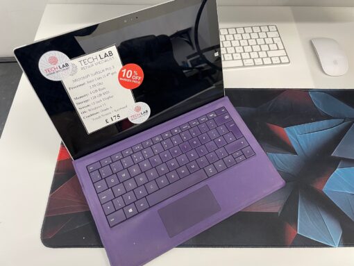 Microsoft Surface Pro 3 – Core i5 / 4GB / 128GB SSD – Grade A – Keyboard + Charger – Touchscreen